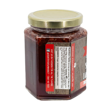 Strawberry Jalapeño Jam | 9 oz. Jar | Fresh Fruit With A Hint of Spice | Nutt Family Jams & Jellies | Made in Ravenna, NE